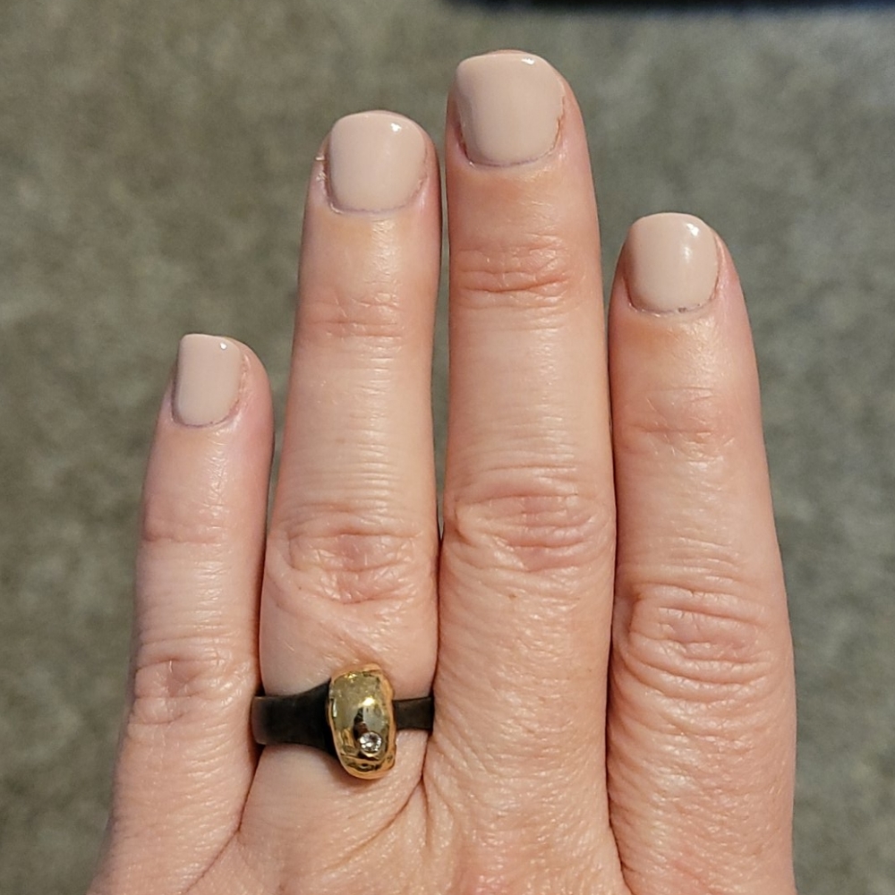 Independent Jeweler A. Wizard Gold and Iron Ring